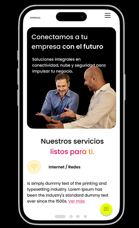 Telco B2B · Mobile UX · Product Design